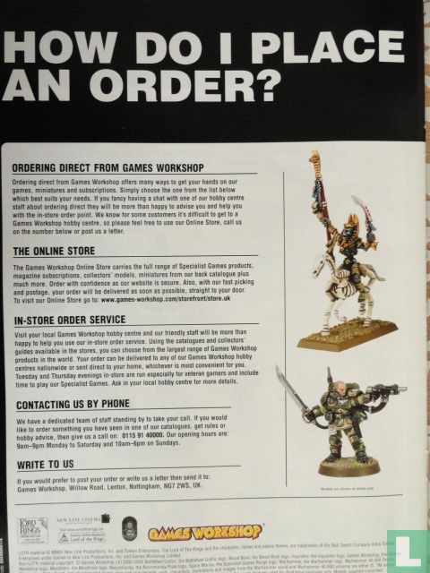 Games workshop ordering direct