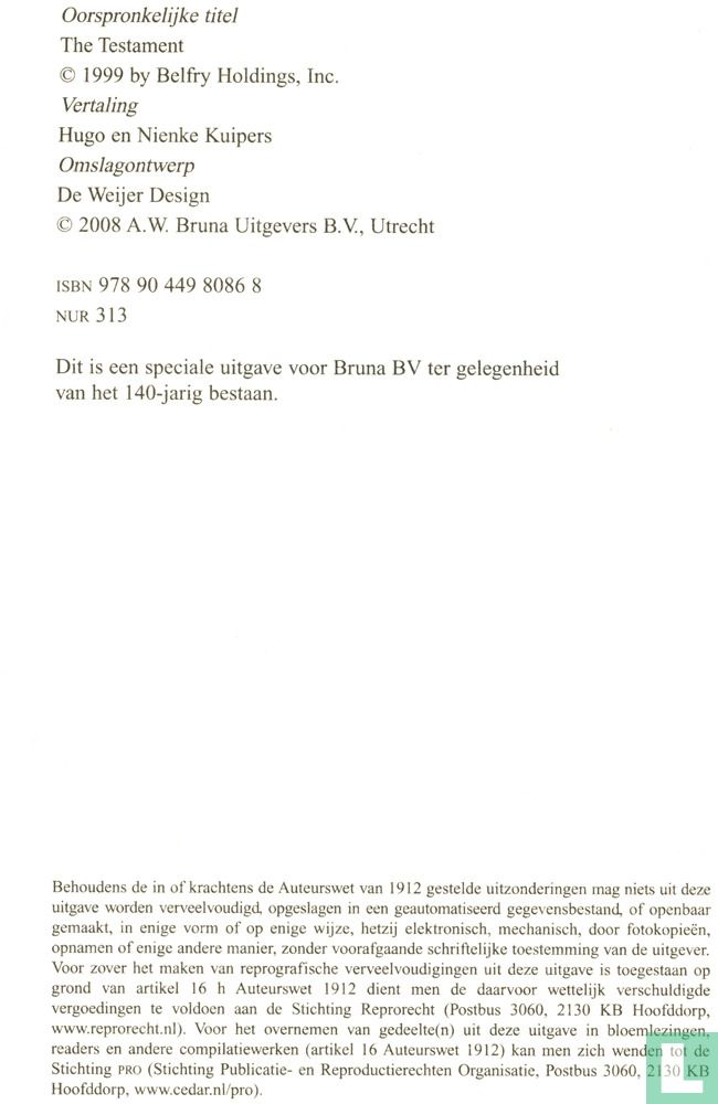 Het testament