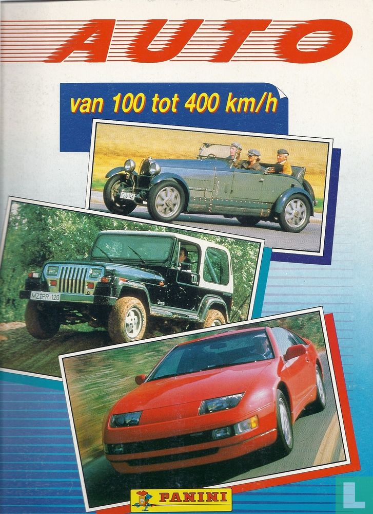 Auto van 100 tot 400 km/h