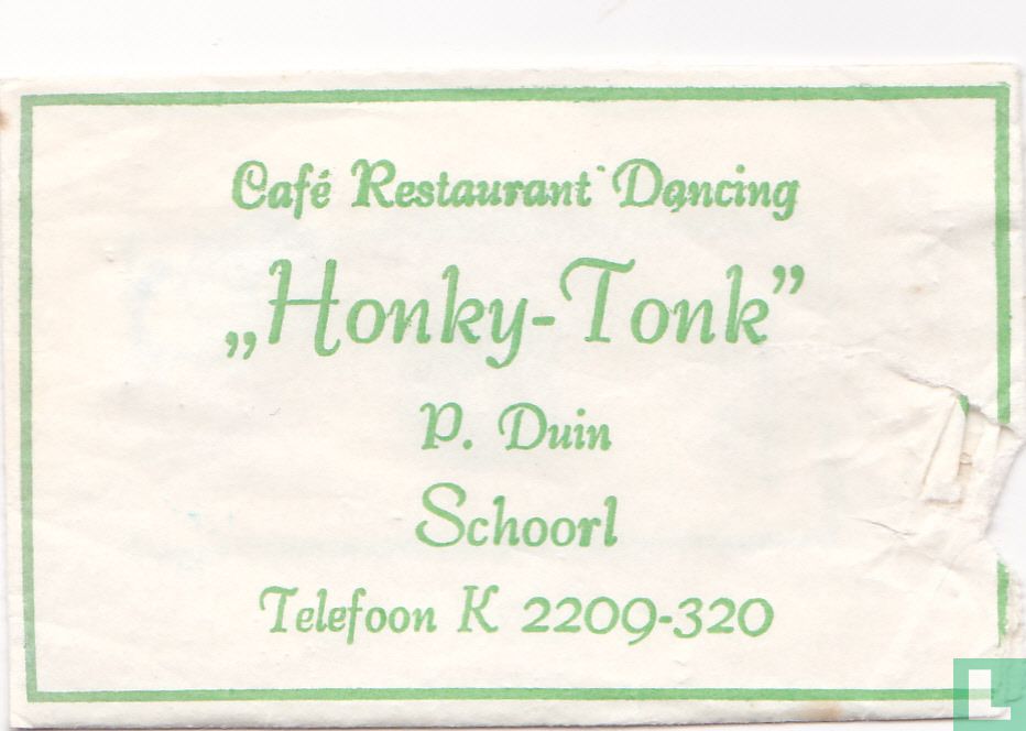 Café Restaurant Dancing "Honky Tonk"