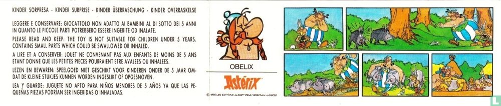 Obelix mit Wildschwein