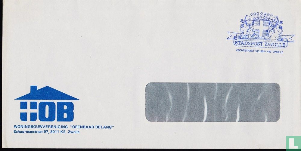 Envelope with window