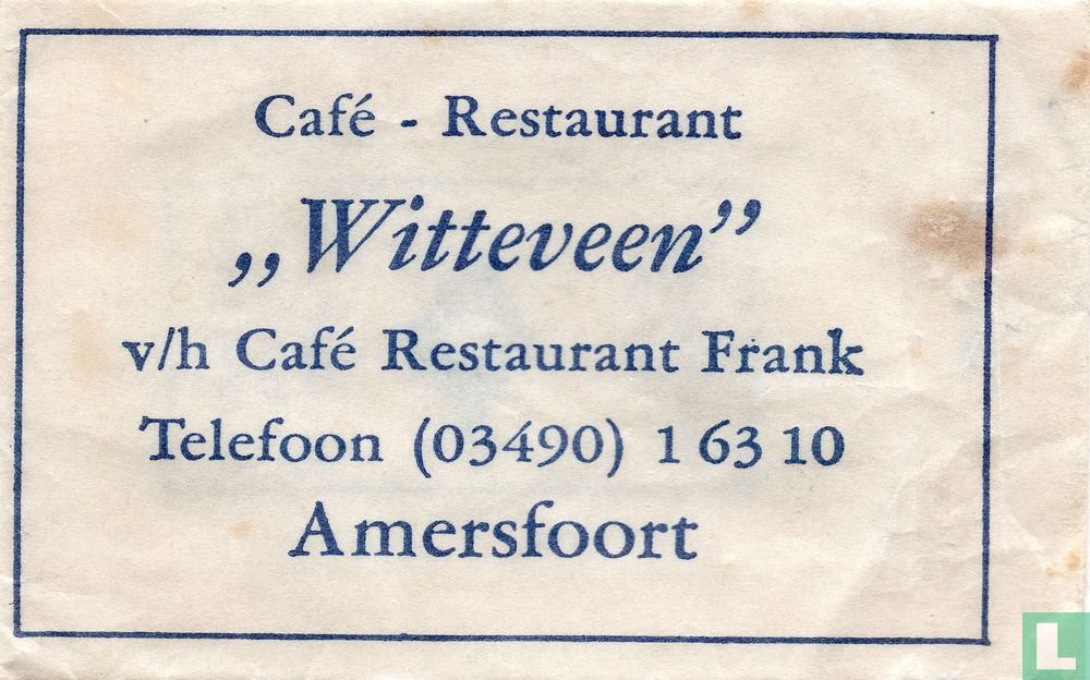 Café Restaurant "Witteveen"