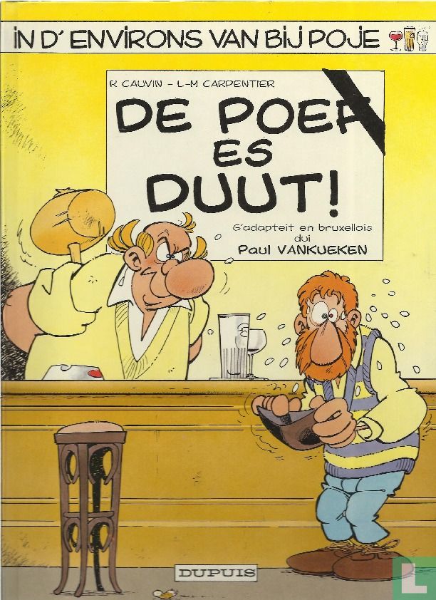 De poef es duut!
