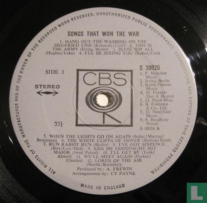 Songs that Won the War