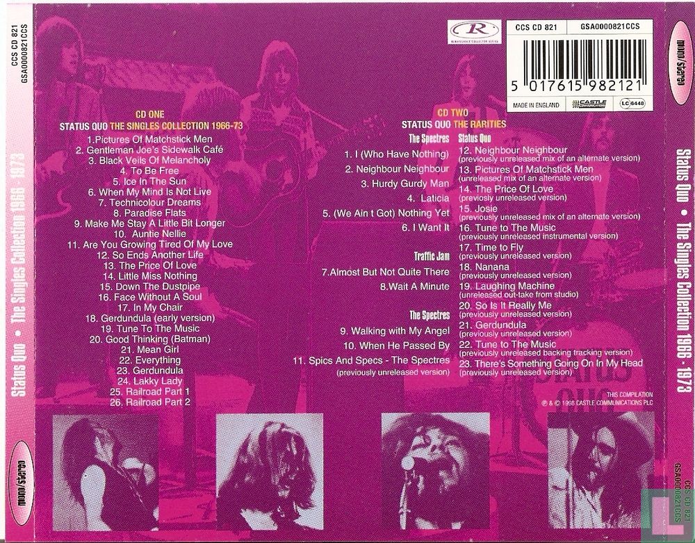 The singles collection 1966 - 1973