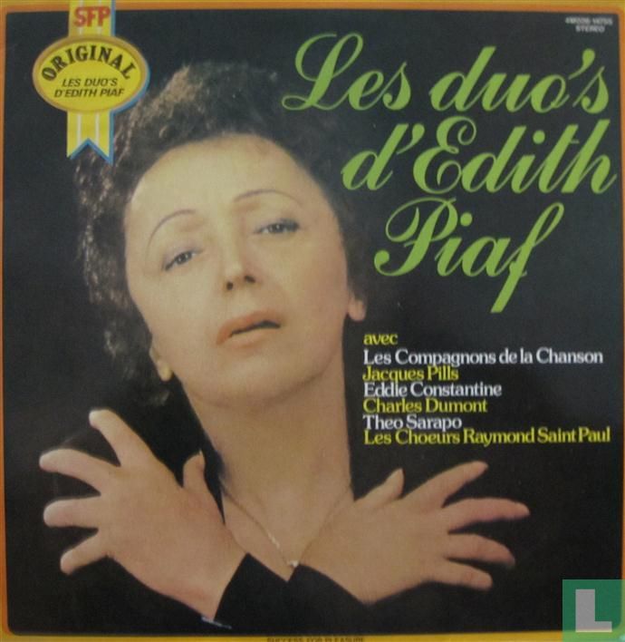 Les duo's d'Edith Piaf