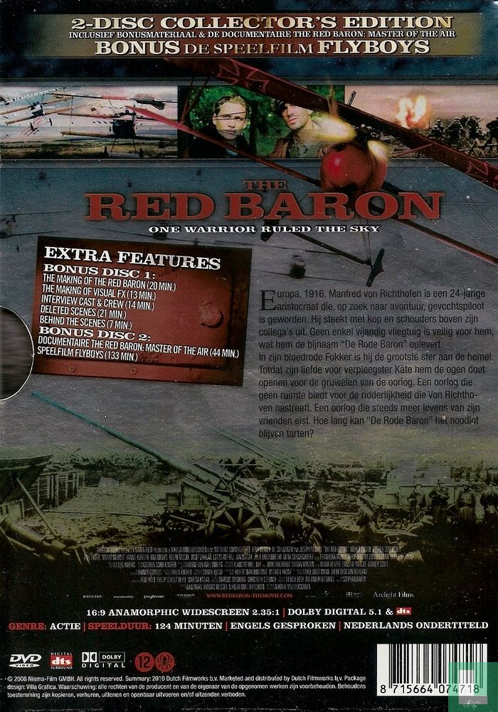 The Red Baron DVD (2010) - DVD - LastDodo