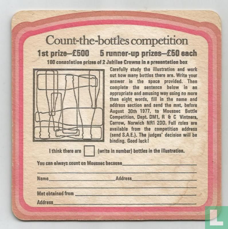Count-the-bottles competition