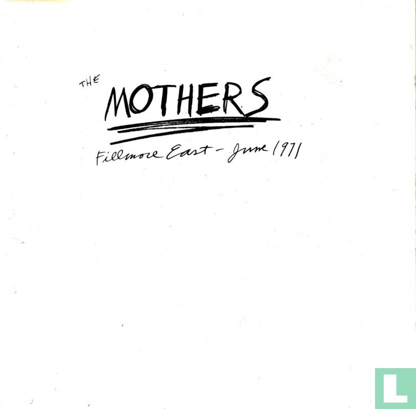 Fillmore East: June 1971 CD CDZAP 29 (1990) - Mothers of Invention, The ...