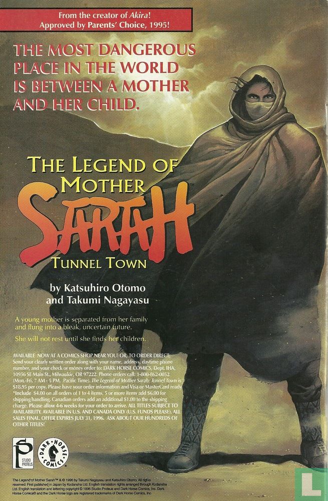 The Legend of Mother Sarah: City of the Angels 1 1 (1996) - Legend