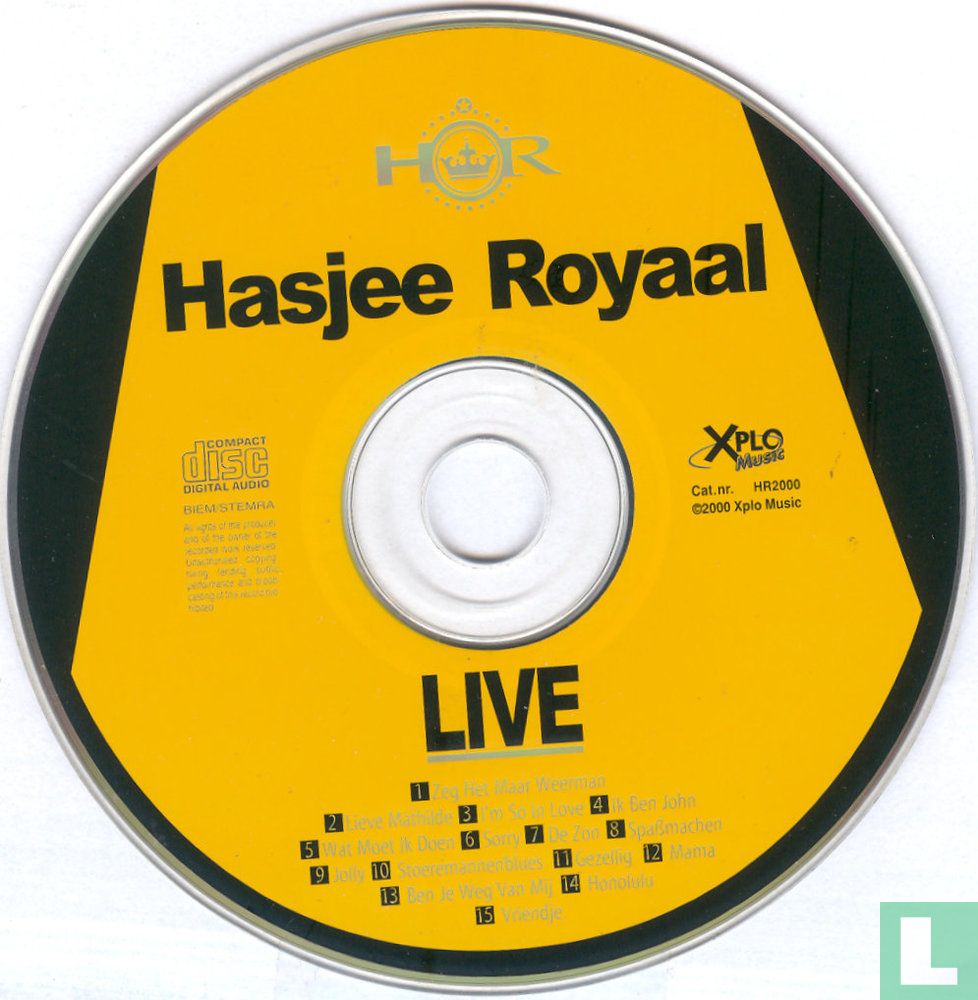 Hasjee Royaal live