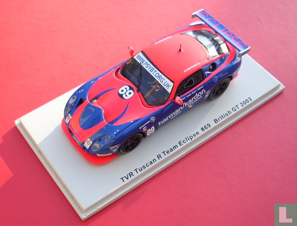 TVR Tuscan R Team Eclipse #69 British GT SCTR03 - Spark - LastDodo