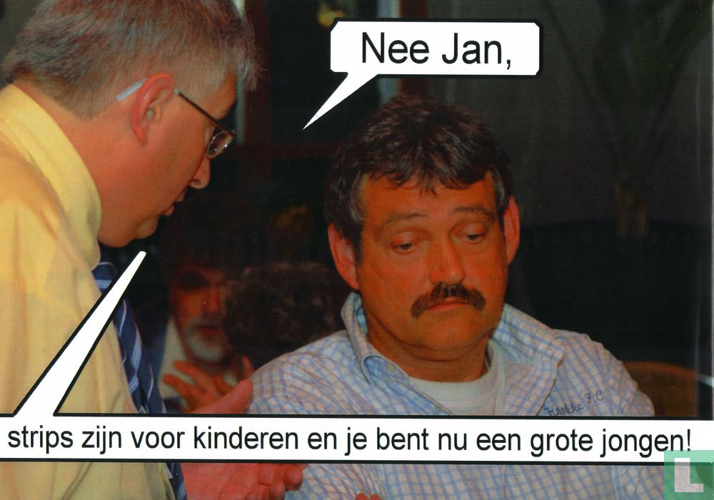 De auto in de strip