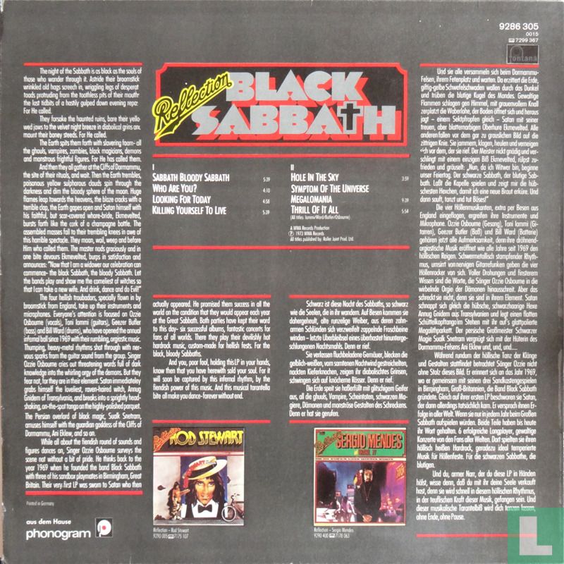 Reflection Black Sabbath