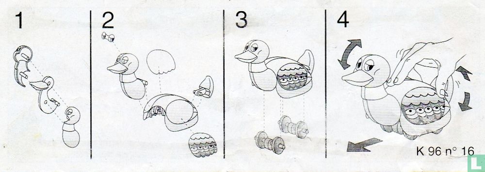 Canard rose
