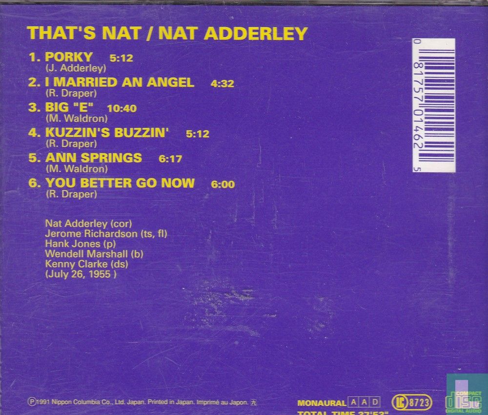 That's Nat Adderley