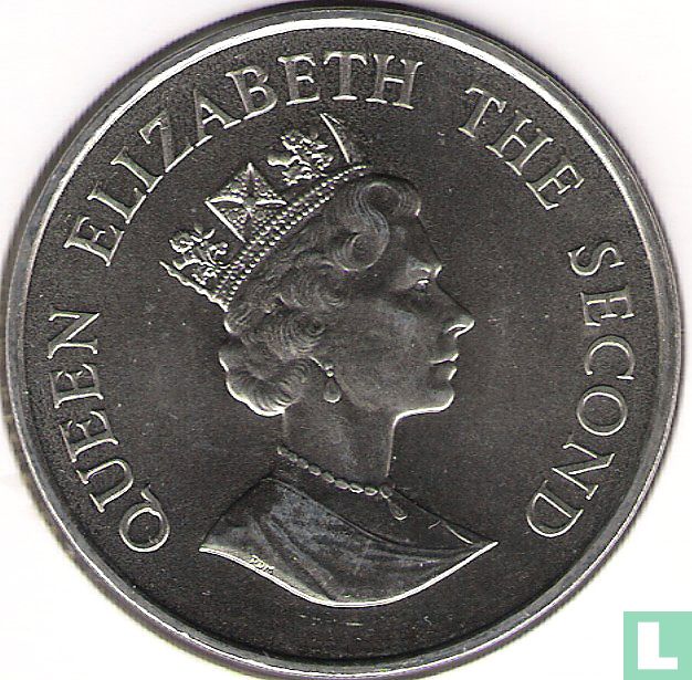 Falkland Islands 50 pence 1987 "25th anniversary of World Wildlife Fund"