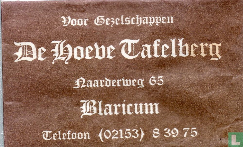 De Hoeve Tafelberg
