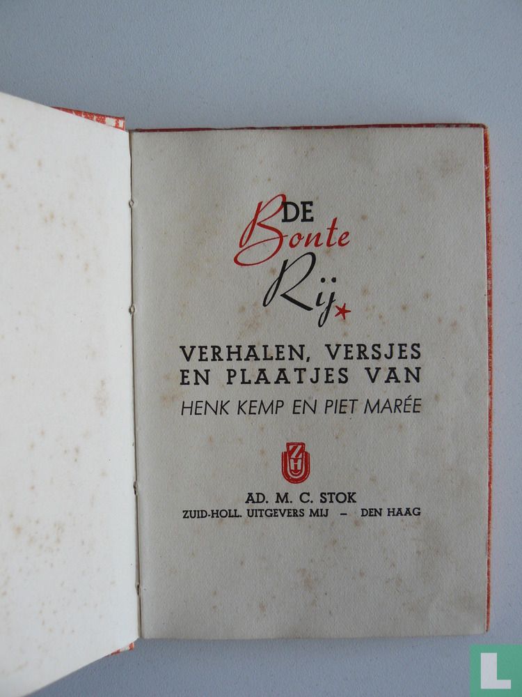 De bonte rij
