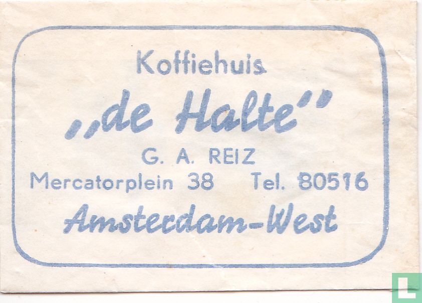 Koffiehuis "De Halte"