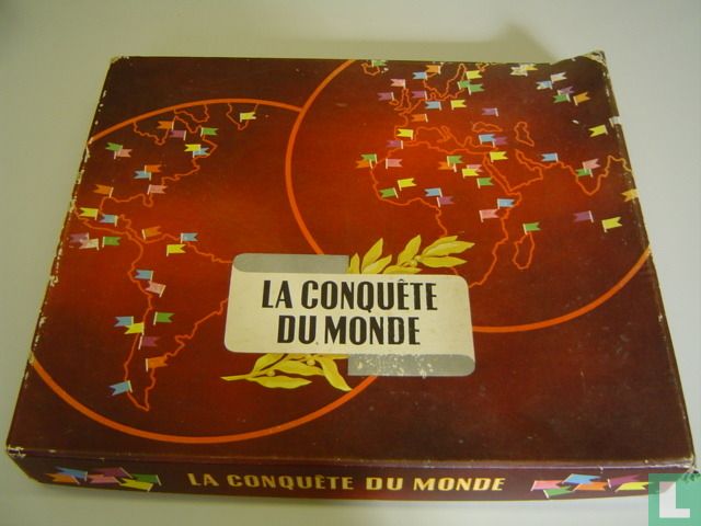 Board game:La Conquete Du Monde (The Conquest of the World) also