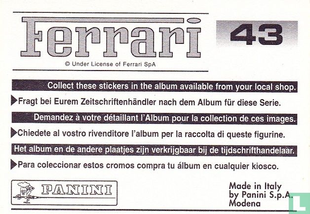 Ferrari Panini     