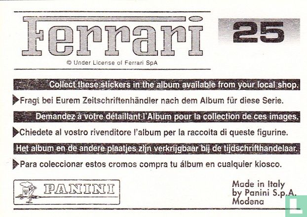 Ferrari Panini    