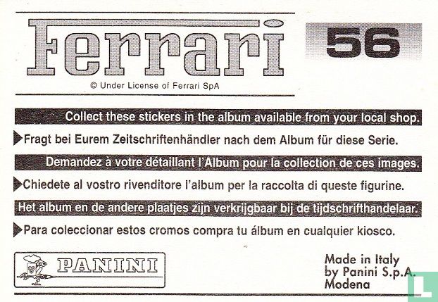 Ferrari Panini   