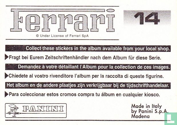 Ferrari Panini     