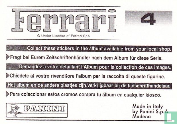 Ferrari Panini  