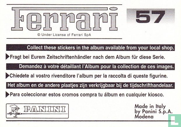 Ferrari Panini