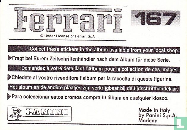 Ferrari Panini 