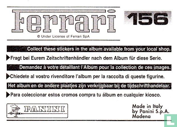 Ferrari Panini 