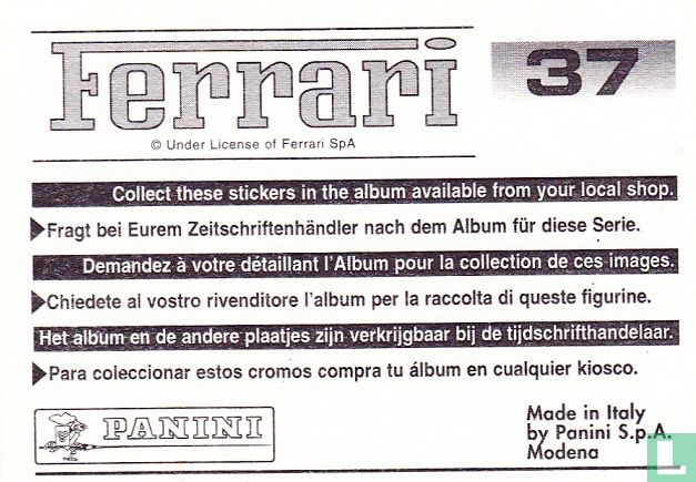 Ferrari Panini  