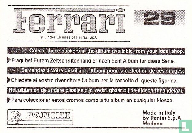 Ferrari Panini  