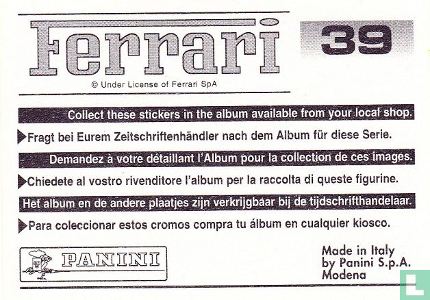 Ferrari Panini   