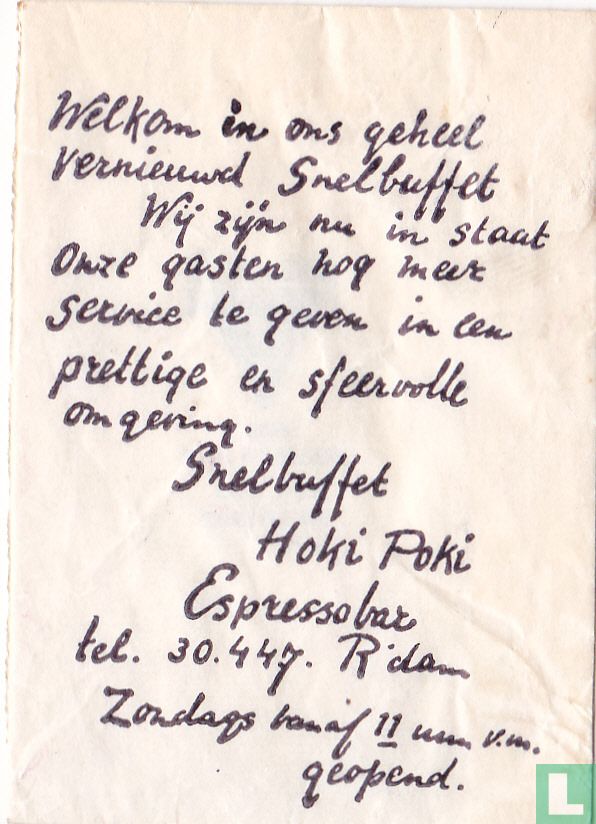 Snelbuffet Hoki Poki