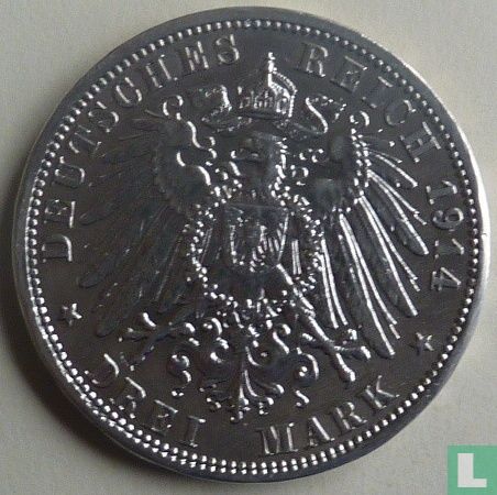 Prusse 3 mark 1914