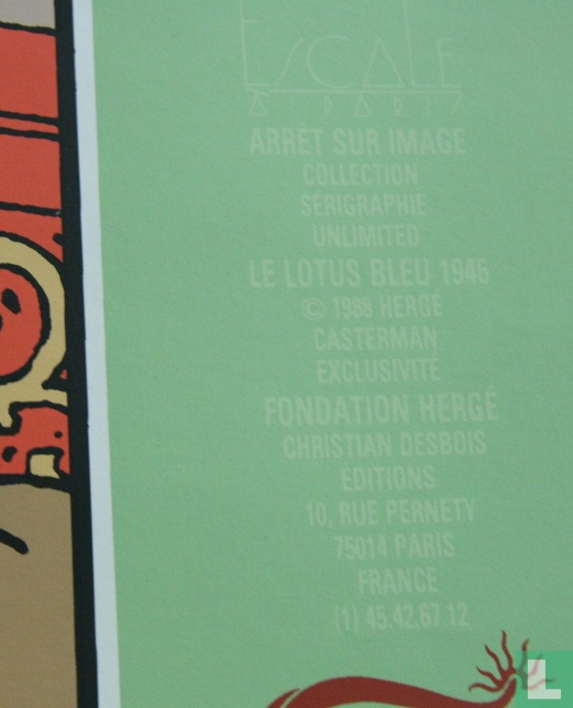 Le Lotus Bleu 1946