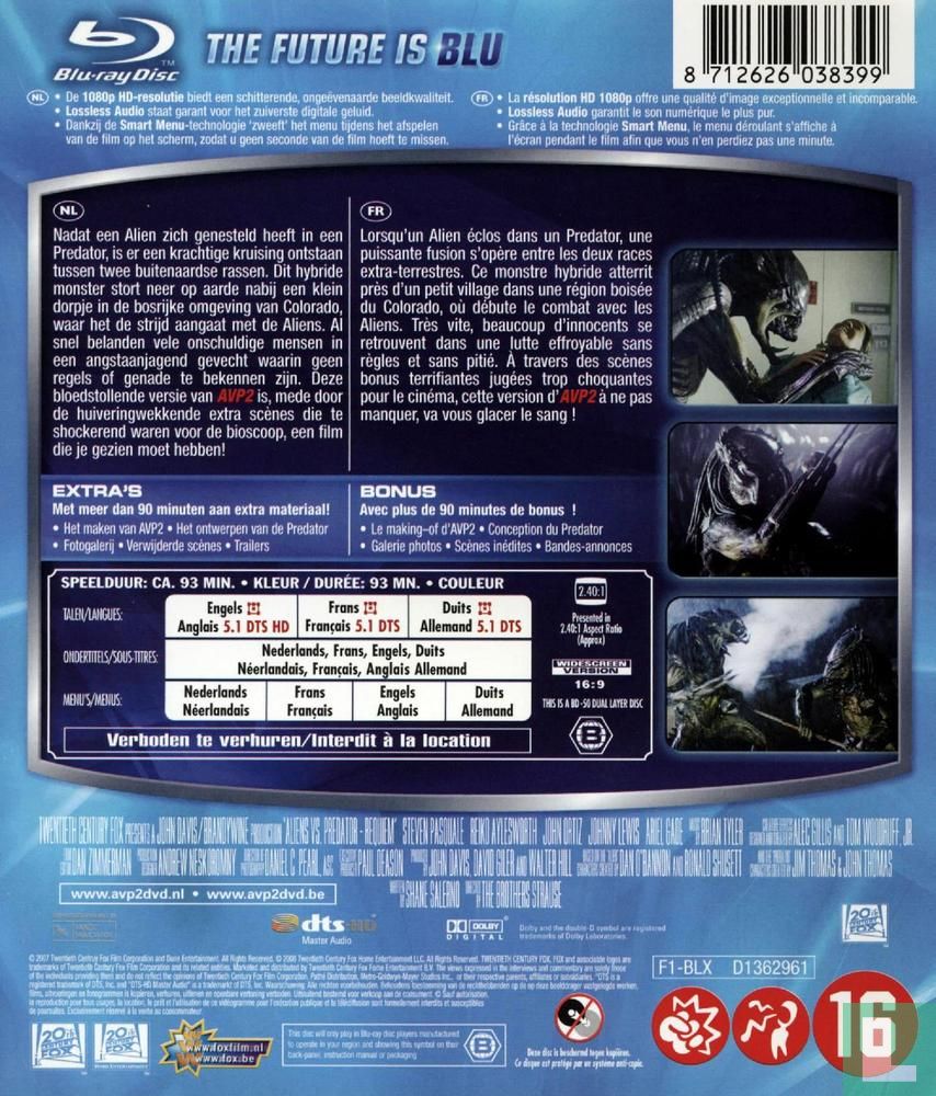AVP2 - Aliens vs. Predator 2 - Requiem