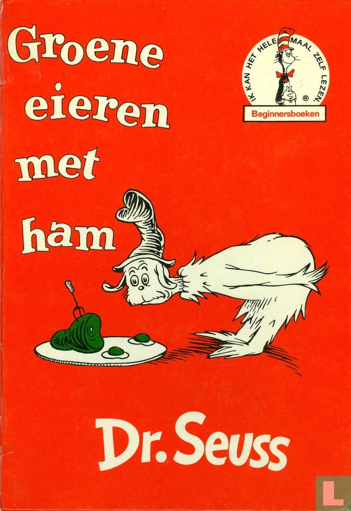 Groene eieren met ham