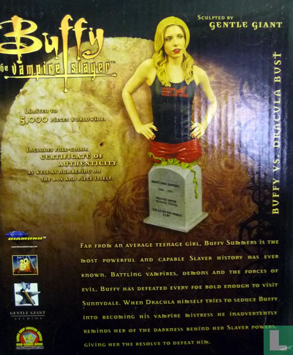 Buffy vs Dracula bust