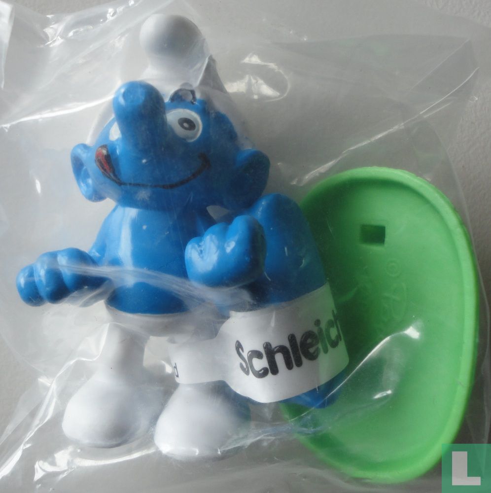 Smurf with Pillow