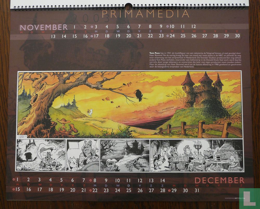Stripkalender 2003
