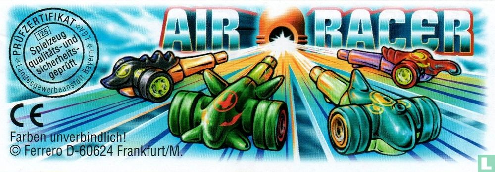 Air Racer, red 610 977 (2002) - Ferrero - LastDodo