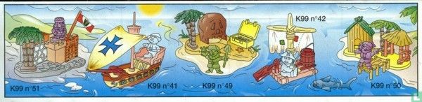 Island with treasure