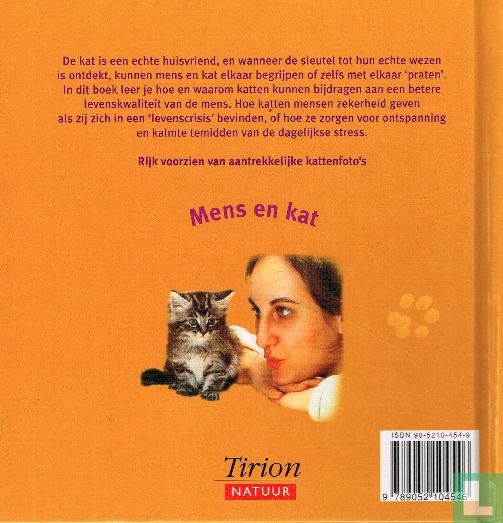 Mens en kat