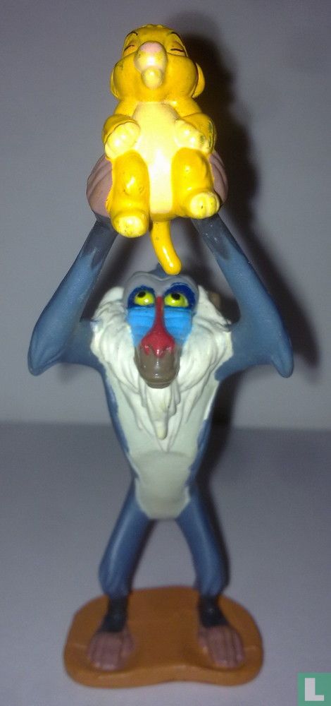 As Rafiki with Simba