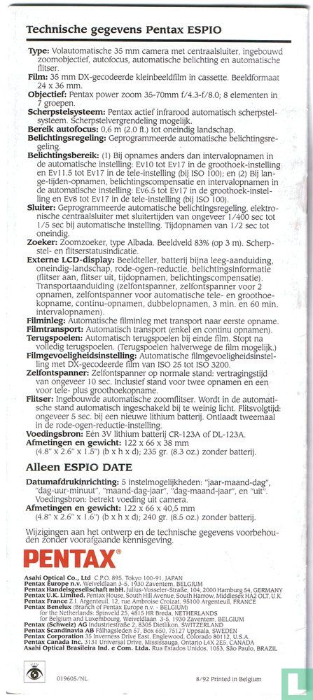 Pentax Espio